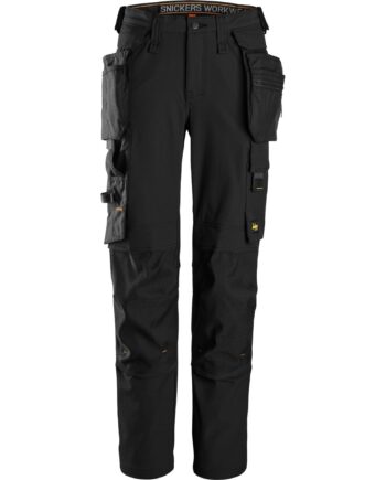 Sort Snickers Damebuks Aft Hylsterlomme 6771 Bukser Cordura Discount - Snickers Jeans  - 7332515571151