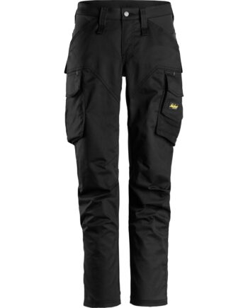 Sort Snickers Damebukser Stretch 6703 Bukser Arbejdsbukser Dame - Snickers Jeans  - 7332515392954