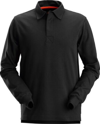 Sort Snickers Rugby Sweater 2612 Sweatee Shirt Overdele Snickers - Snickers Shirt  - 7332515305107