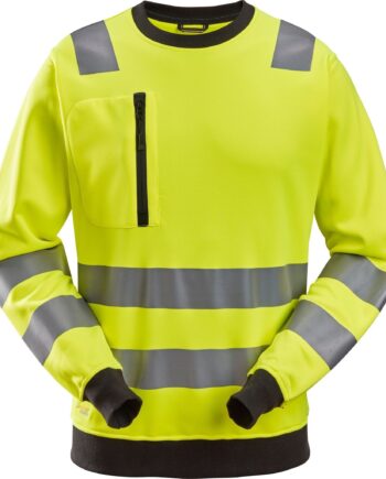 Snickers Sweatee Shirt Vis Klasse 8037 Orange Sweatee Shirt Iso 20471 Klasse Herre - Snickers Shirt  - 7332515260512