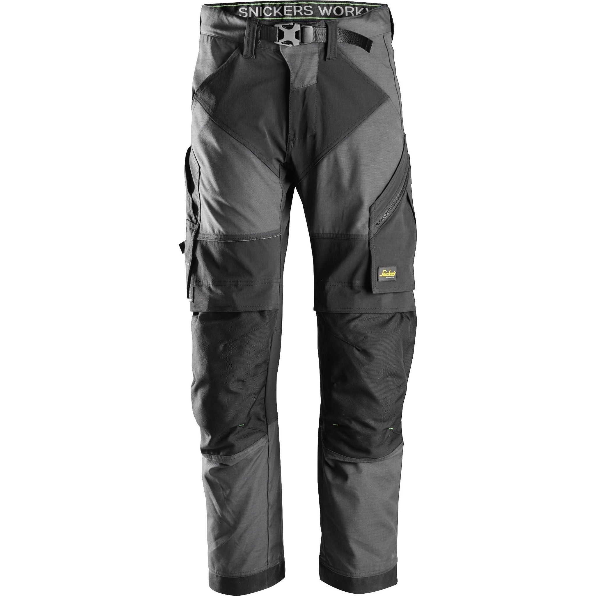 Sort Snickers Flexiwork Bukser 6903 Koksgrå Bukser Bukser Discount - Snickers Jeans - 7332515261441