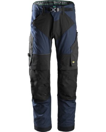 Sort Snickers Flexiwork Bukser 6903 Navy Bukser Bukser Discount - Snickers Jeans  - 7332515211897