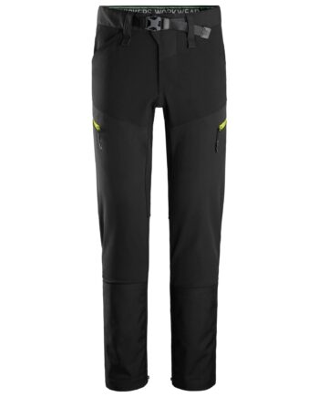 Sort Snickers Bukser Stretch Knælom 6948 æblegrøn Bukser Arbejdsbukser Cordura - Snickers Jeans