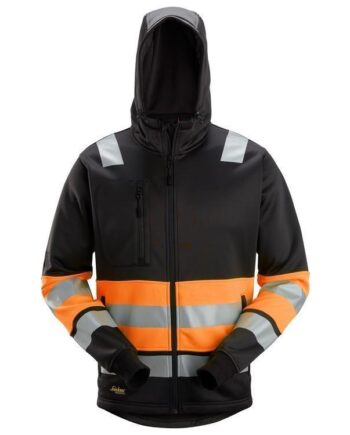 Snickers Hættetrøje Med Lynlås Vis Klasse 8038 Vis Sort Orange Sweatee Shirt Discount Iso 20471 Klasse - Snickers Shirt  - 7332515550972