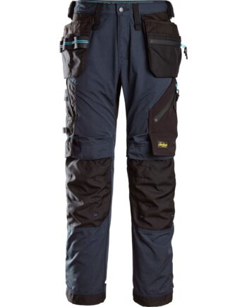 Sort Snickers Litework Buks Med Hylsterlommer Navy 6210 Navy Bukser Arbejdsbukser Bukser - Snickers Jeans  - 7332515416582