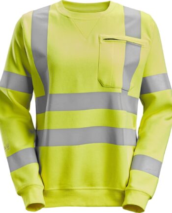Snickers Protecwork Dame Sweatee Shirt Vis 2876 Gul Sweatee Shirt Dame 1149 - Snickers Shirt  - 7332515365156