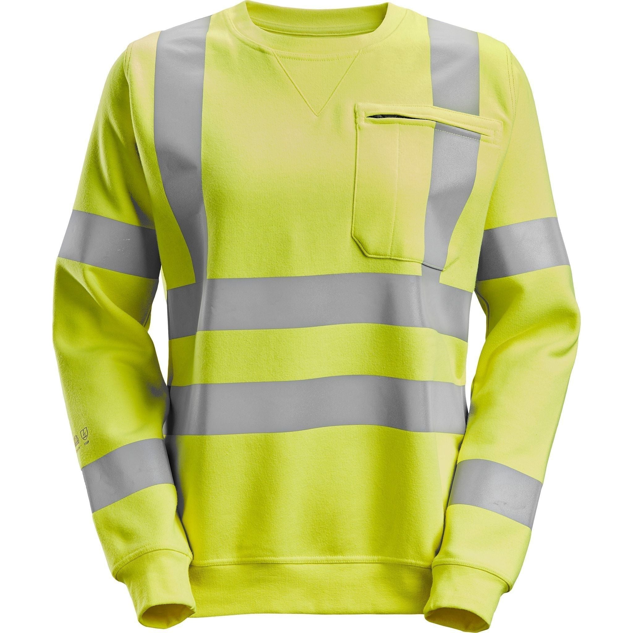 Snickers Protecwork Dame Sweatee Shirt Vis 2876 Gul Sweatee Shirt Dame 1149 - Snickers Shirt - 7332515365156