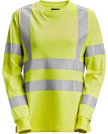Snickers Protecwork Dame Shirt Vis 2476 Gul Shirts Discount Iso 11612 - Snickers Shirt  - 7332515365095