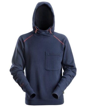 Snickers Protecwork Hættetrøje 2862 Navy Sweatee Shirt Blyantlomme Discount - Snickers Shirt  - 7332515281067