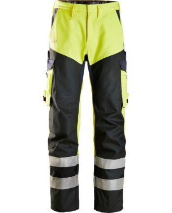 Snickers Buks Forstærkning Vis 6365 Gul Navy Bukser Arbejdstøj Discount - Snickers Jeans  - 7332515297587