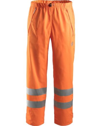 Snickers Regnbuks High Vis Klasse 8243 Orange Bukser 343 Vis - Snickers Jeans  - 7332515091451