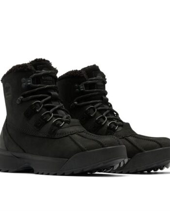 Sort Sorel Scout Lux Mens Black Black - Sorel SkoSneaksers  - 195981321913