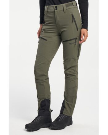 Tenson Txlite Flexpant Dame 18063 Dark Olive Bukser Discount - Tenson Jeans  - 7333020261537