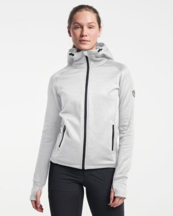 Tenson Txlite Midlayer Hoodie Dame 17402 Light Grey Sweatee Shirt Sweatee Shirt - Tenson Shirt  - 7333020259282