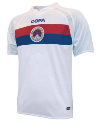 Hvid Tibet Away Retro Shirt Stock Xxl - Copa Football Shirt
