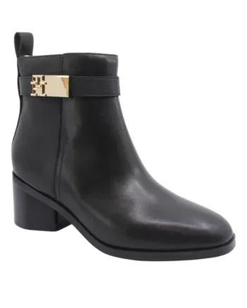 Sort Tommy Hilfiger Logo Mid Heel Fw0fw08179 Bds - Tommy Hilfiger SkoSneaksers  - 8720637450796