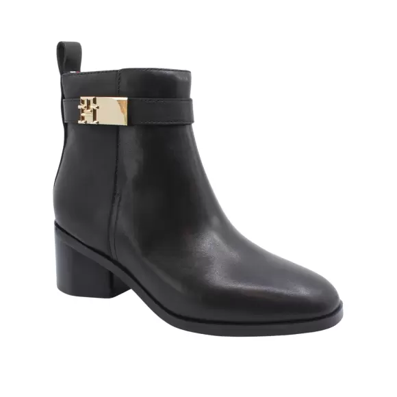 Sort Tommy Hilfiger Logo Mid Heel Fw0fw08179 Bds - Tommy Hilfiger SkoSneaksers  - 8720637450796
