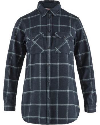 Dark Navy/S. Bl Fjallraven Vik Twill Shirt Dark Navy Blue - Fjällräven Shirt  - 7323450723354