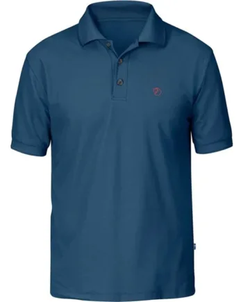 Uncle Blå Fjallraven Crowley Pique Shirt Uncle Blue Shirt Polo Shirt - Fjällräven Shirt  - 7323450050030