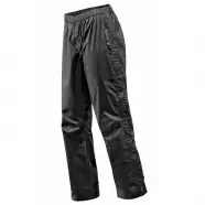 Sort Vaude Men Fluid Full Zip Pants Black Str Short Bukser - Vaude Jeans  - 4021574359468