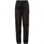 Sort Vaude Women Fluid Pants Black Str Bukser - Vaude Jeans  - 4052285458508