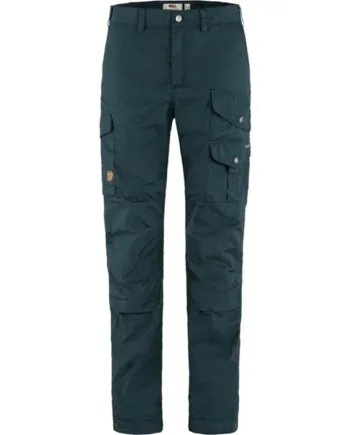 Mountain Blå Fjallraven Vidda Pro Trousers Kvinder Damer Mountain Blue Short Fjallraven Bukser Dame - Fjällräven Jeans  - 7323450901295