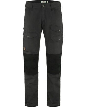 Grå Fjallraven Vidda Pro Ventilated Herre Mænd Bukser Kort Dark Grey Bukser - Fjällräven Jeans  - 7323450654030
