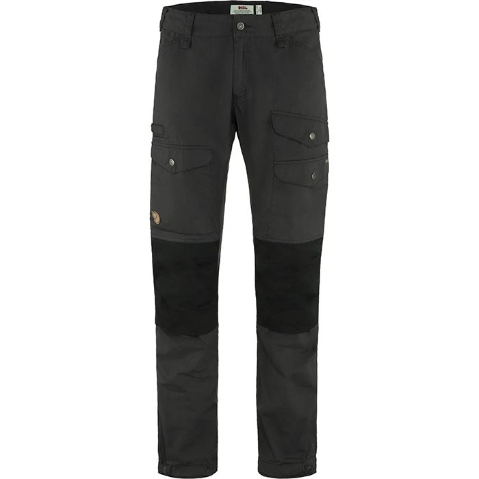 Grå Fjallraven Vidda Pro Ventilated Herre Mænd Bukser Kort Dark Grey Bukser - Fjällräven Jeans  - 7323450654030
