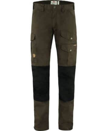 Sort Fjallraven Vidda Pro Buks Regular Dark Olive Black - Fjällräven Jeans  - 7323450926397