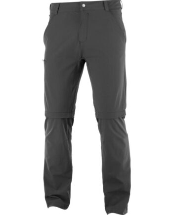 Sort Salomon Wayfarer Zip Herre Mænd Stretch Buks Black Bukser - Salomon Jeans  - 0193128495695