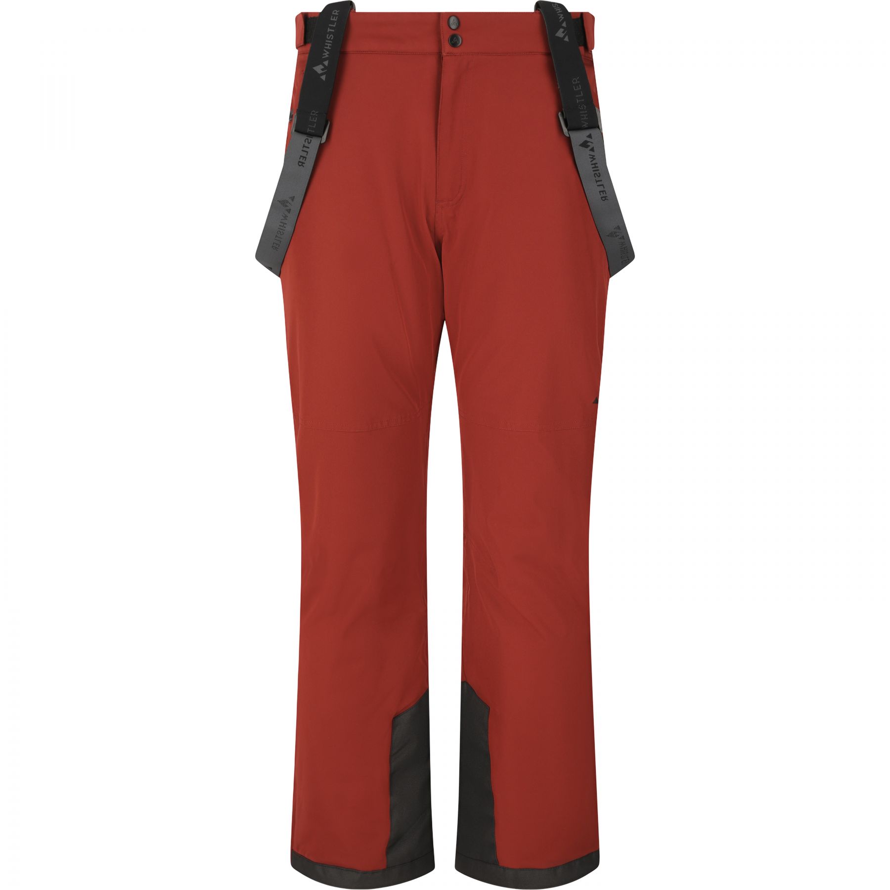 Madder Brown Whistler Gippslang Skibukser Herre Rød - Whistler Jeans - 5715863372359