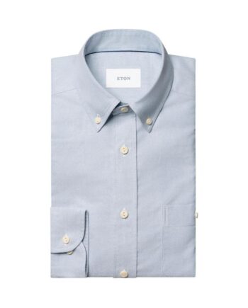 S Olid Oxford Hirt - Eton Shirt  - 7313584758537