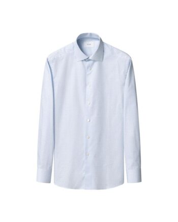 40 Check Signature Twill Shirt - Eton Shirt  - 7313584738614