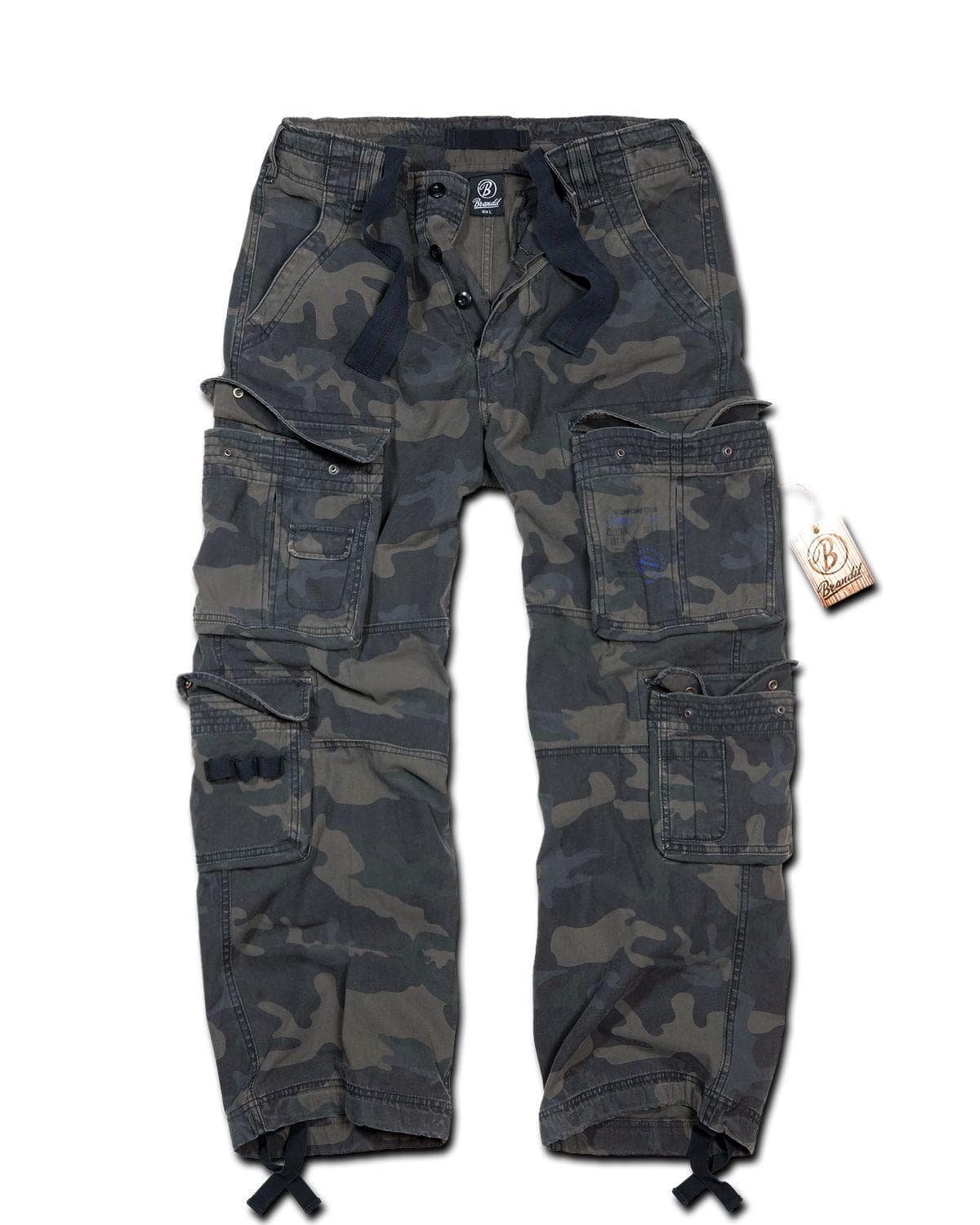Sort Brandit Pure Vintage Cargobukser Dark Camo 6xl - Brandit Jeans - 4051773000694