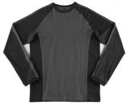 Sort Shirt Bielefeld Langærmet Antracit - Shirt  - 5711074224074