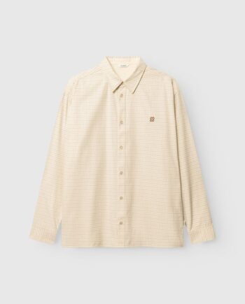 Beige Gabjens Over Indie Shirt - Gabba Shirt  - 5715794151016