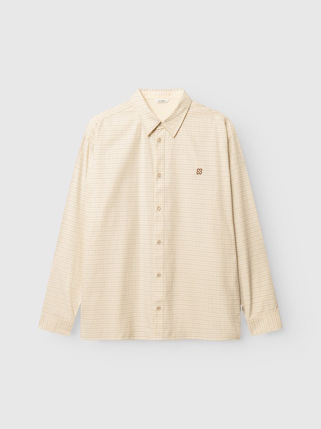 Beige Gabjens Over Indie Shirt - Gabba Shirt - 5715794151016