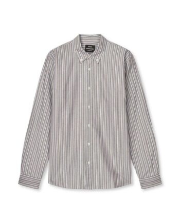 L Oxford Sune Stripe Shirt - Mads Nørgaard Shirt  - 5715131640449