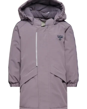 Grå Hummel Chevron Jakke Gray Ridge - Hummel Jeans  - 5715819406602