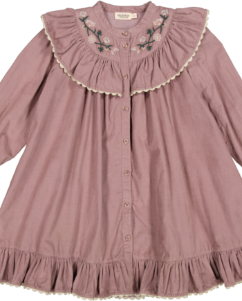 Marmar Dalina Fine Cord Dress Dusty Mauve - Marmar Jeans  - 9591386997071