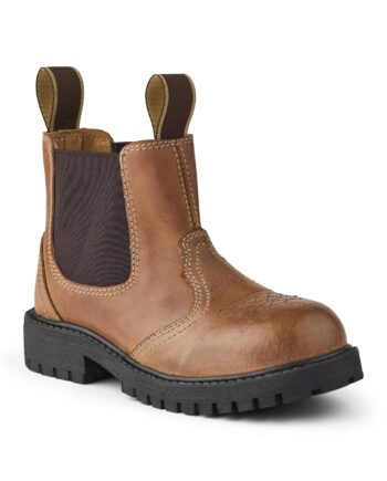 Cognac Chelsea Cowboy Støvle - SkoSneaksers  - 5715859065517