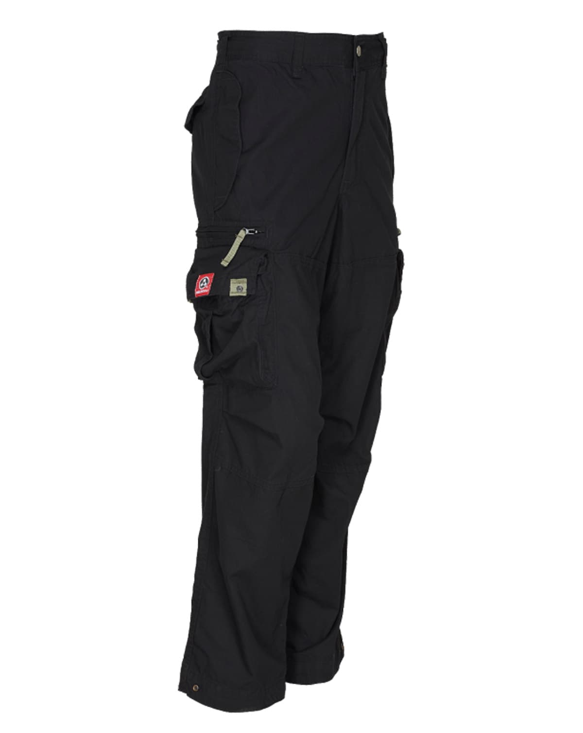 Sort Molecule Comfy Combats Cargobukser Large W36 - Molecule Jeans - 5740032900033