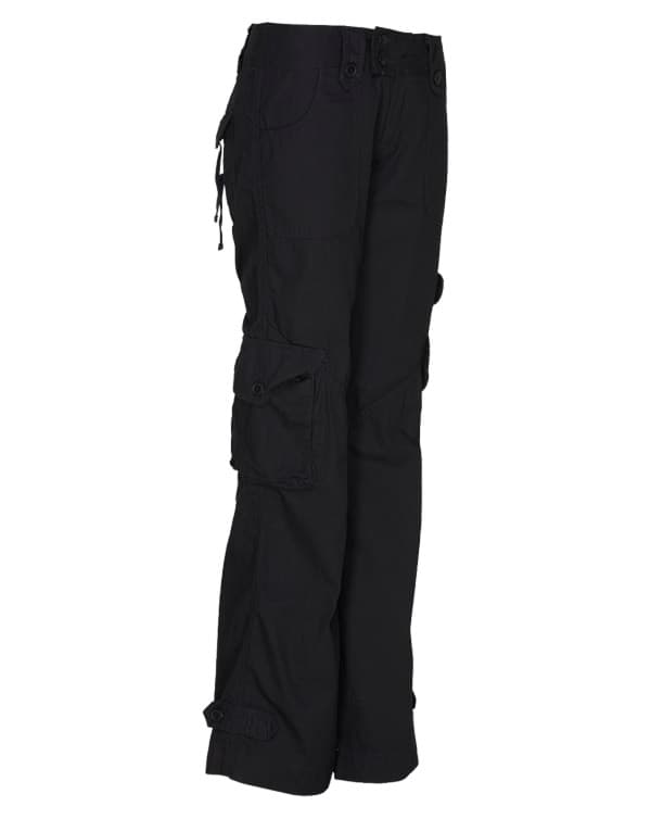 Sort Molecule Low Cut Combats Cargobukser Dame W27 - Molecule Jeans - 5740032902099