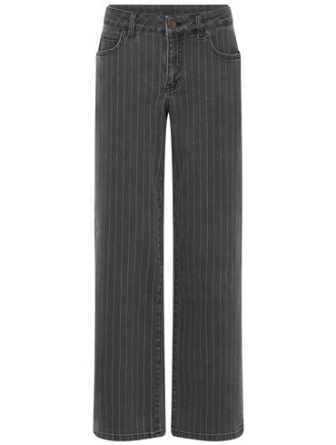 Grå Cero Bukser Dame Stribet - Cero Jeans - 5713270556713