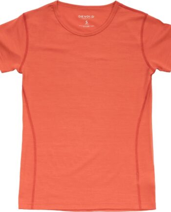 Rød (CORAL) Devold Womens Breeze Merino 150 Shirt Rød Coral - Devold Shirt  - 7028567736555