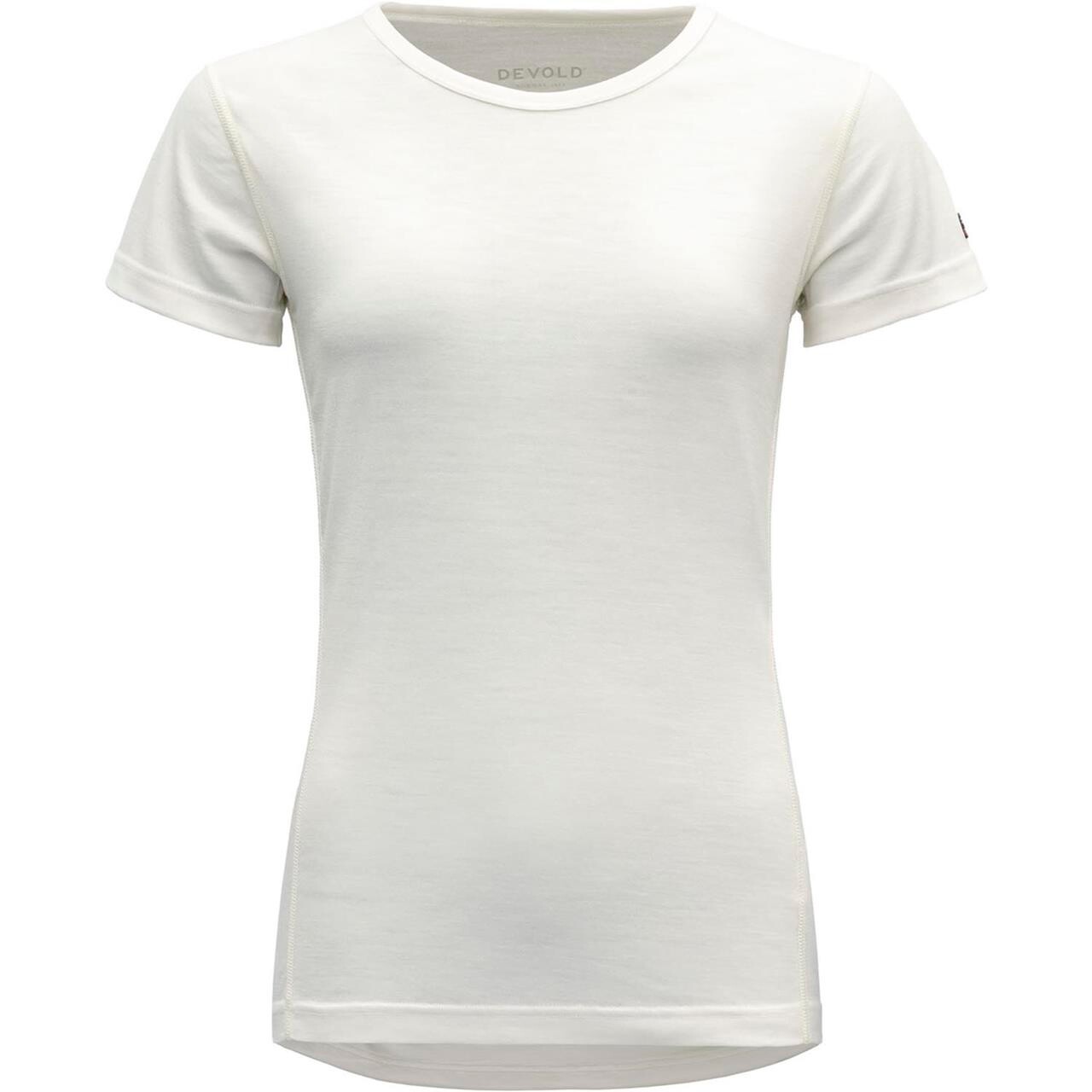 Hvid Devold Womens Breeze Merino 150 Shirt White Small - Devold Shirt - 7028567579725