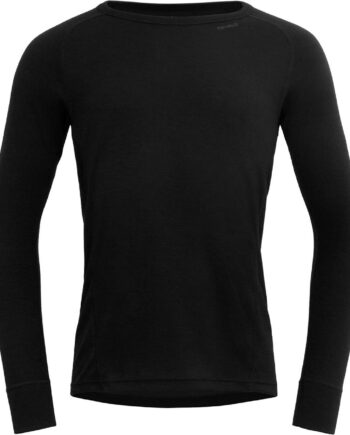 Sort Devold Mens Duo Active Merino 205 Shirt Black Large - Devold Shirt  - 7028567648759