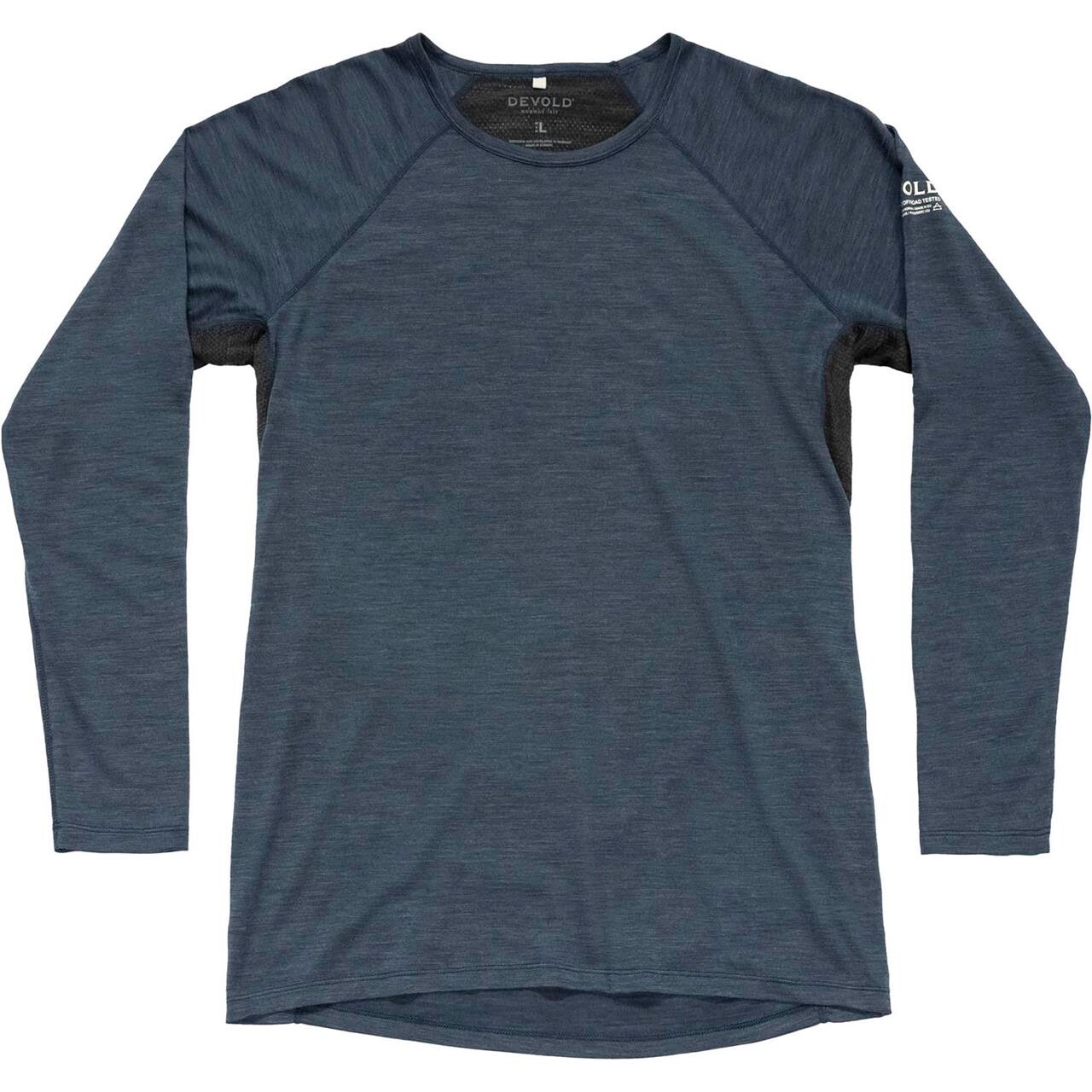 Blå (NIGHT) Devold Mens Endurance Merino 130 Shirt Blå Night - Devold Shirt - 7028567731765