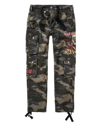 Dark/Camo Brandit Irm Pure Slim Trouser Darkcamo - Brandit Jeans  - 4051773210123