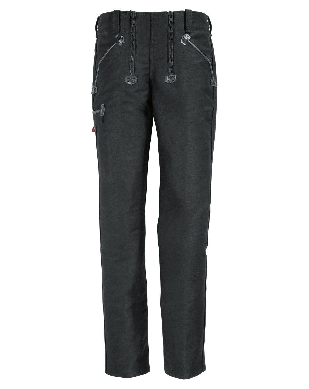 Sort Fhb Ewald Slim Naver Bukser Moleskin W32 L32 - Fhb Jeans - 4030646289091